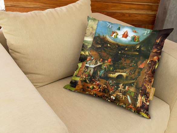 Poduszka Sąd Ostateczny Hieronim Bosch
