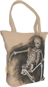 Torba na ramię shopper Studium szkieletu Władysław Podkowiński