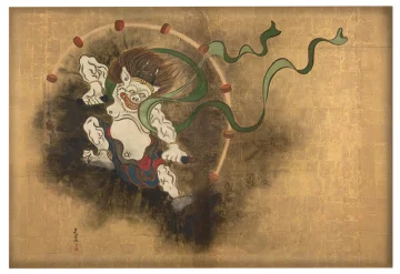 Magnes Bóg piorunów Ogata Korin