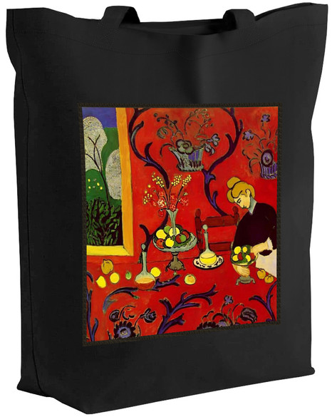 Torba z naszywką Harmonia w czerwieni Henri Matisse