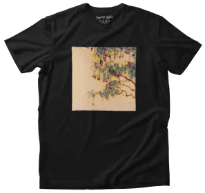 Koszulka z naszywką Fuchsia Branches (Sun Tree) Egon Schiele