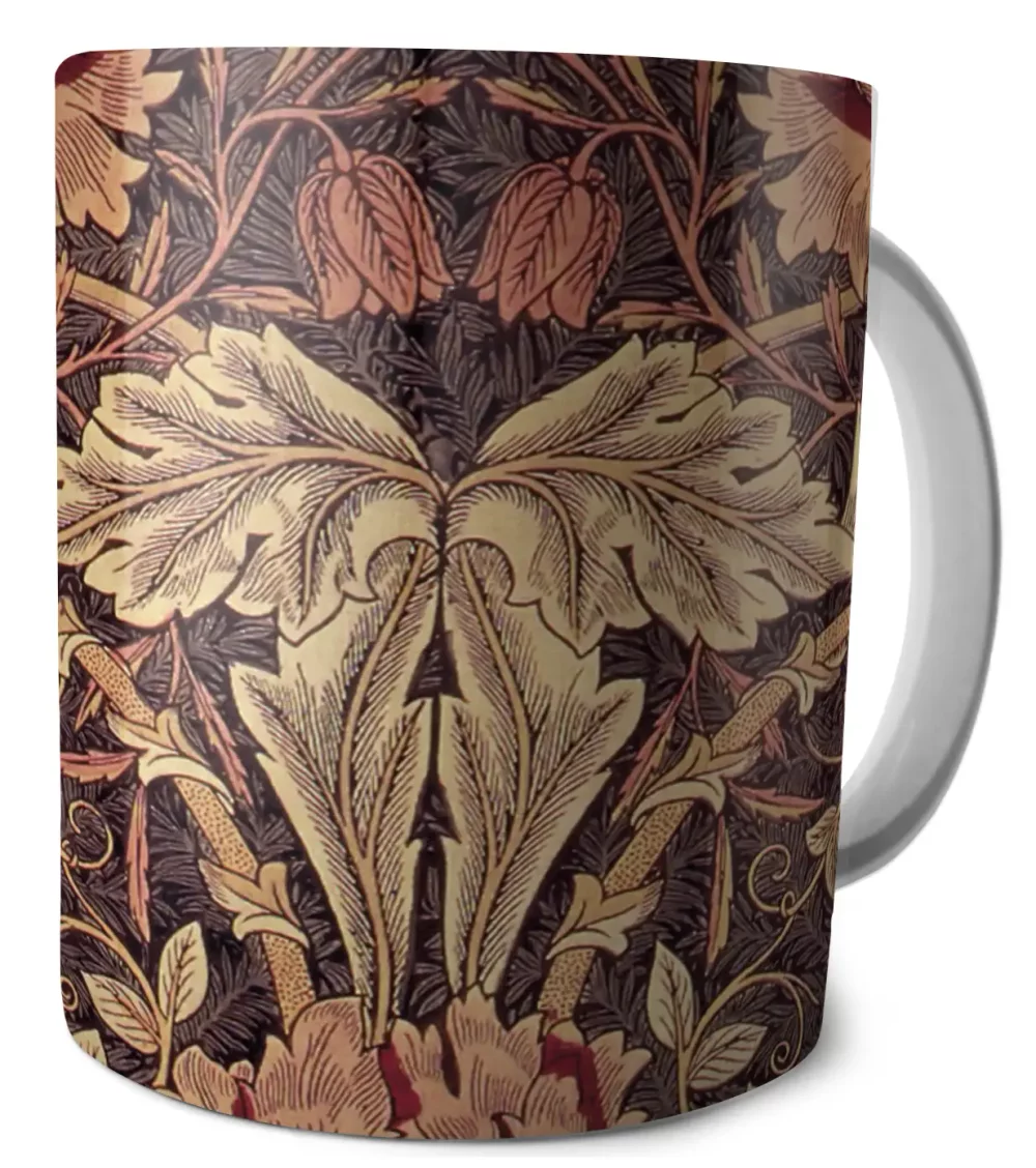 Kubek Tkanina z wiciokrzewem William Morris