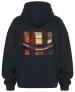 Bluza oversize Okna nocne Edward Hopper