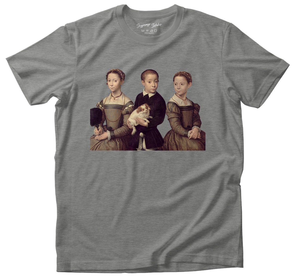 Koszulka ze sztuką Szyjemy Sztukę