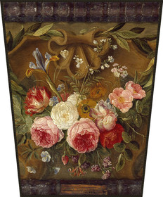 Ekran Dekoracyjna martwa natura Z girlandą kwiatów Jan van Kessel (starszy)