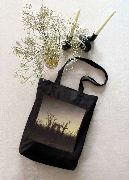 Torba z naszywką Opactwo w dębowym lesie Caspar David Friedrich