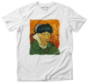 Koszulka Autoportret z zabandażowanym uchem Vincent Van Gogh