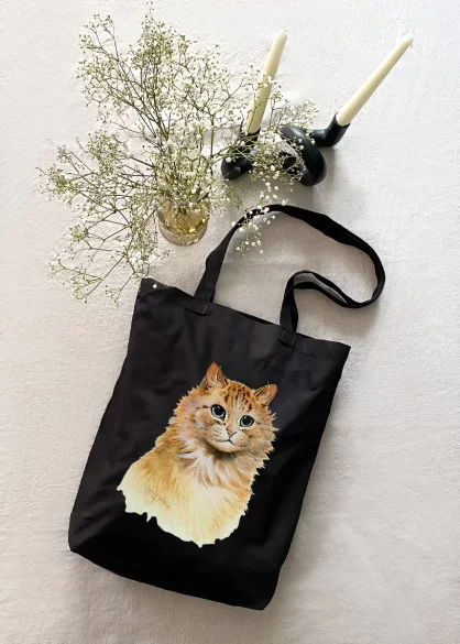 Torba bawełniana Imbirowy Tom Louis Wain