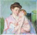 Ściereczka do okularów Śpiące niemowlę Mary Cassatt