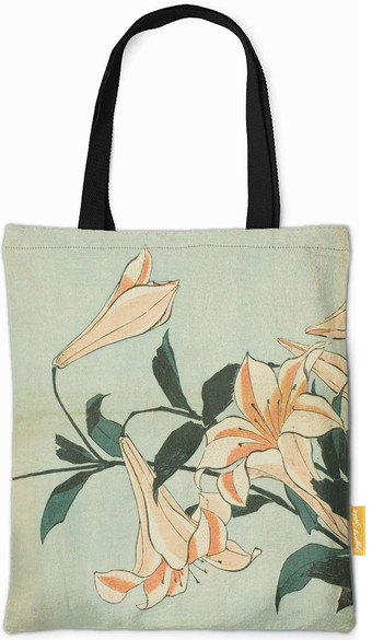 Torba na ramię Lilie Katsushika Hokusai