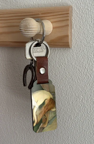 Brelok Czesząca się Władysław Ślewiński