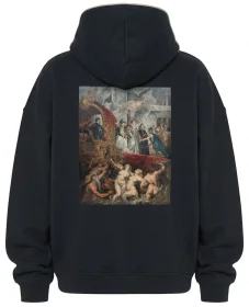 Bluza oversize Przybycie Marii Medycejskiej do Marsylii Peter Paul Rubens
