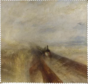 Ściereczka do okularów Deszcz, para i prędkość - Wielka Zachodnia Kolej William Turner