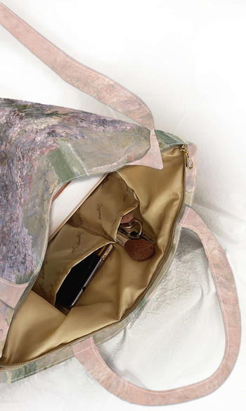 Torba na ramię shopper Bzy w oknie Mary Cassatt