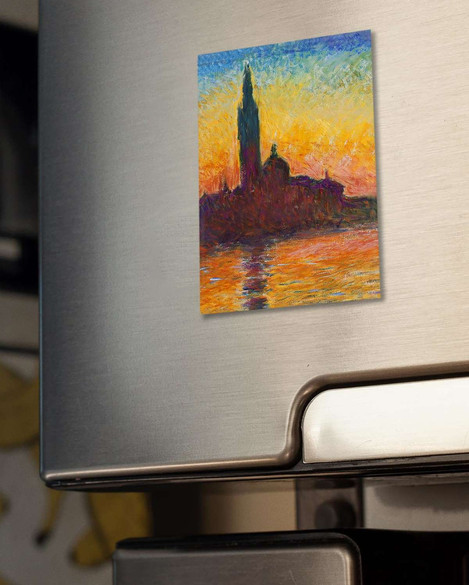 Magnes San Giorgio maggiore at dusk Claude Monet