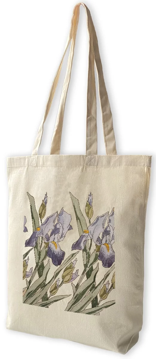 Torba bawełniana Irys Koloman Moser, Biała