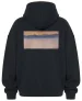 Bluza oversize Genfersee mit Mont-Blanc im Morgenrot Ferdinand Hodler