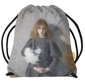 Worek Dziewczyna z chryzantemami Olga Boznańska