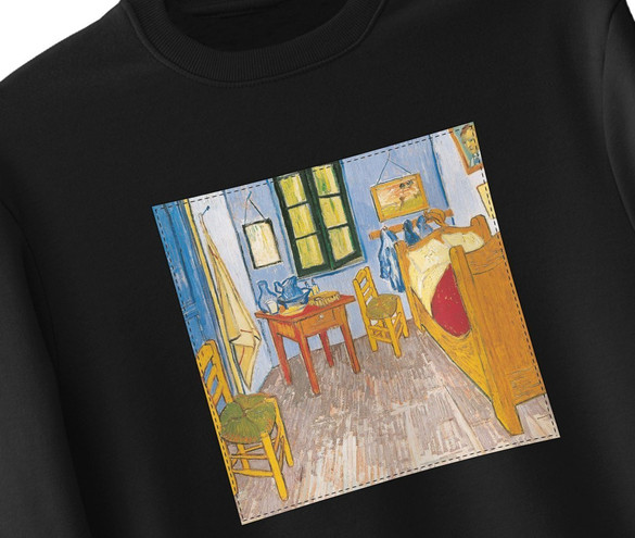 Bluza z naszywką Pokój van Gogha w Arles (III) Vincent van Gogh