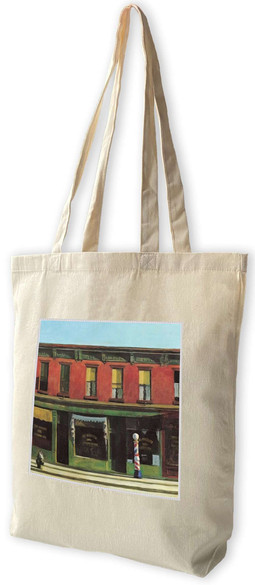 Torba z naszywką Wczesny niedzielny poranek Edward Hopper