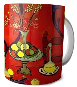 Kubek Harmonia w czerwieni Henri Matisse