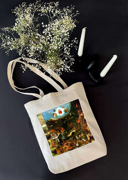 Torba z naszywką Sąd Ostateczny Hieronim Bosch