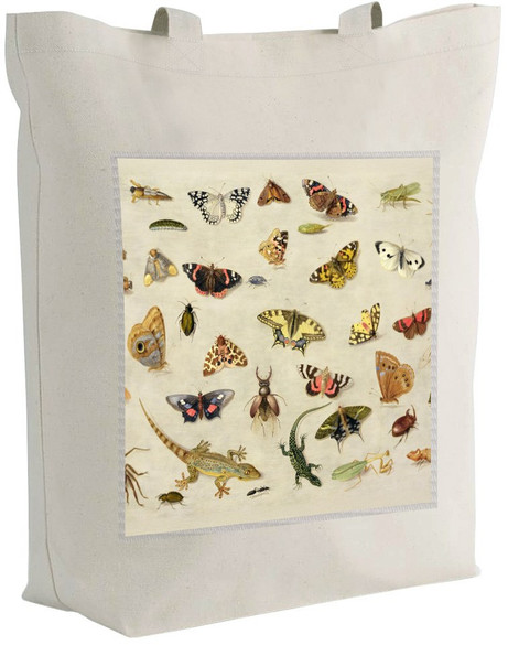 Torba z naszywką Studium owadów Jan van Kessel (starszy) 