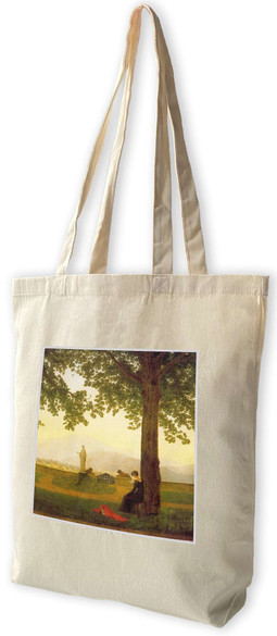 Torba z naszywką Taras ogrodowy Caspar David Friedrich