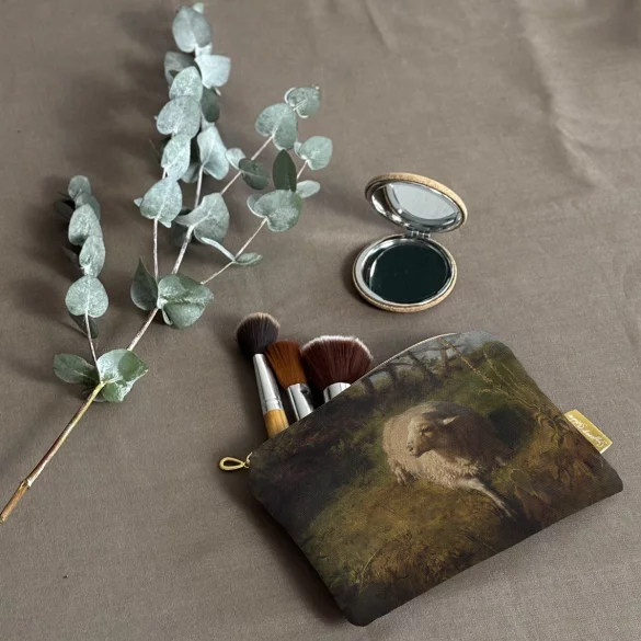 Kosmetyczka mini Odpoczywająca owca Rosa Bonheur