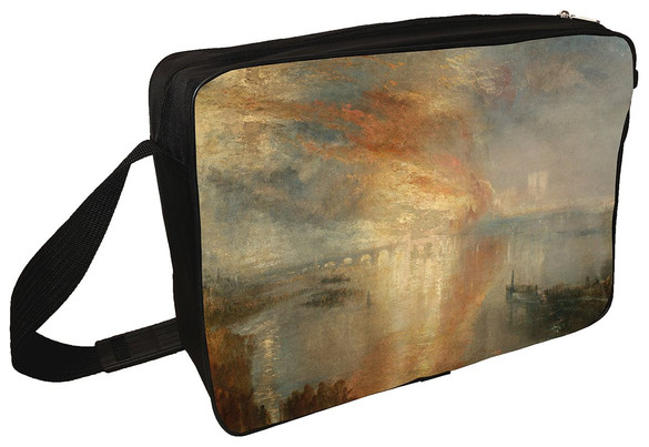 Torba na ramię Pożar Izby Lordów i Izby Gmin William Turner