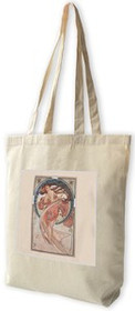 Torba z naszywką La Danse (Taniec) Alfons Mucha