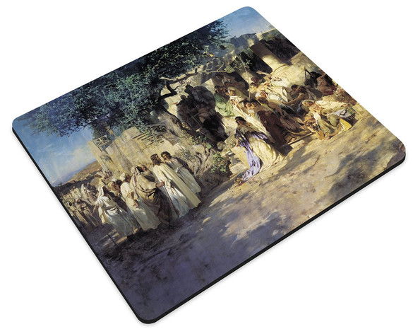 Podkładka Chrystus i jawnogrzesznica Henryk Siemiradzki 36x29cm