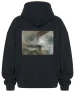 Bluza oversize Śnieżyca: Parowiec na wejściu do portu William Turner
