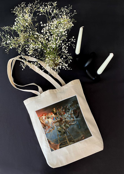 Torba z naszywką Błędne koło  Jacek Malczewski