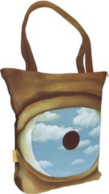 Torba na ramię shopper Fałszywe lustro René Magritte