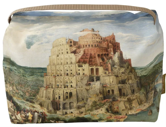 Kosmetyczka kuferek Wieża Babel Pieter Bruegel starszy