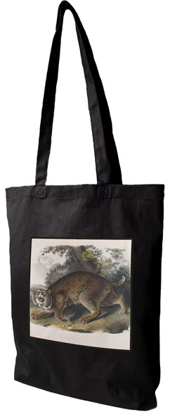 Torba z naszywką Common American Wildcat James Audubon