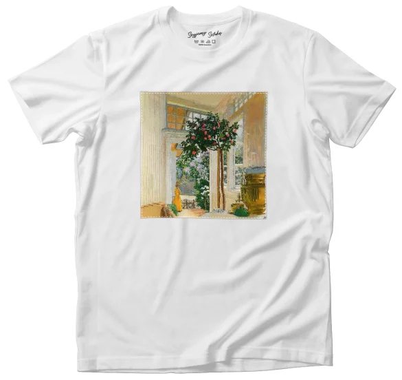 Koszulka z naszywką Słońce majowe Józef Mehoffer