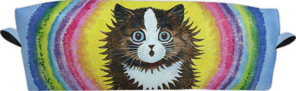 Piórnik Kot w tęczy Louis Wain