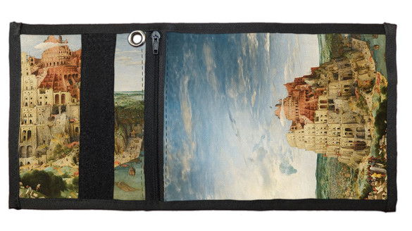 Portfel Wieża Babel Pieter Bruegel starszy
