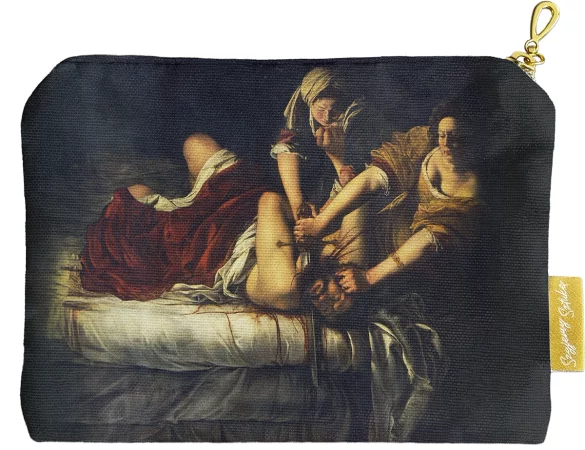 Kosmetyczka mini Judyta odcinająca głowę Holofernesowi Artemisia Gentileschi