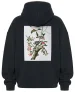 Bluza oversize Downy Woodpecker James Audubon