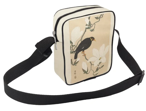 Torba Listonoszka Wzgórze Myna na gałęzi magnolii Ohara Koson