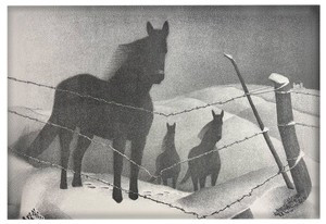 Magnes February Grant Wood