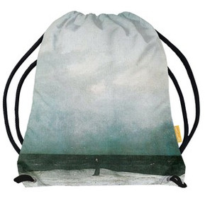 Worek Mnich na brzegu morza Caspar David Friedrich