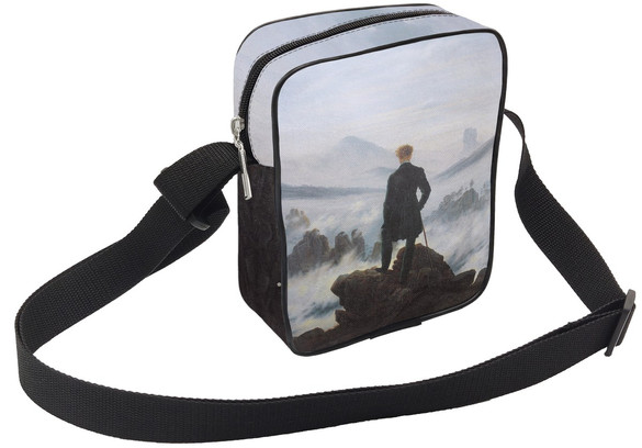 Torba Listonoszka Wędrowiec nad morzem mgły Caspar David Friedrich