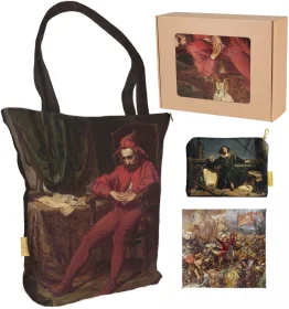 Zestaw prezentowy Jan Matejko Torba + Kosmetyczka + Ściereczka