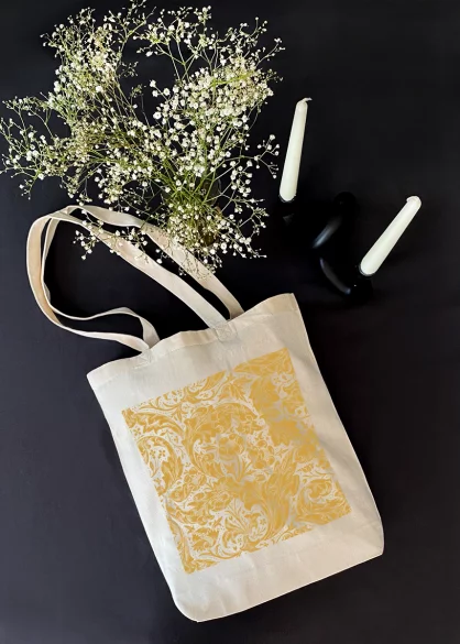 Torba bawełniana Bachelors Button William Morris