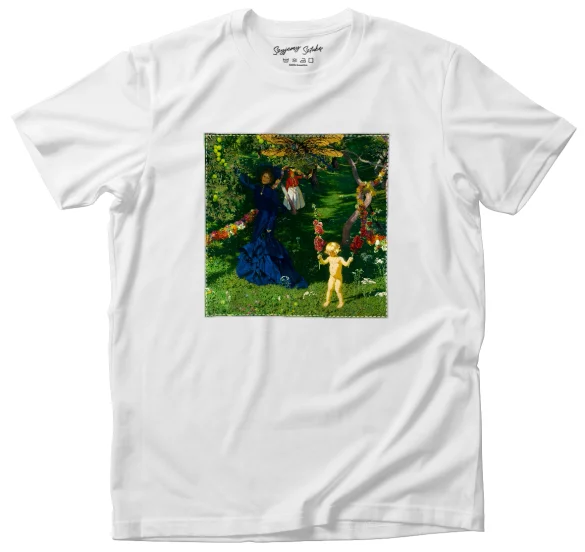 Koszulka z naszywką Dziwny ogród Józef Mehoffer