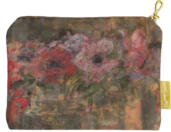 Kosmetyczka mini Kwiaty - Anemony Olga Boznańska